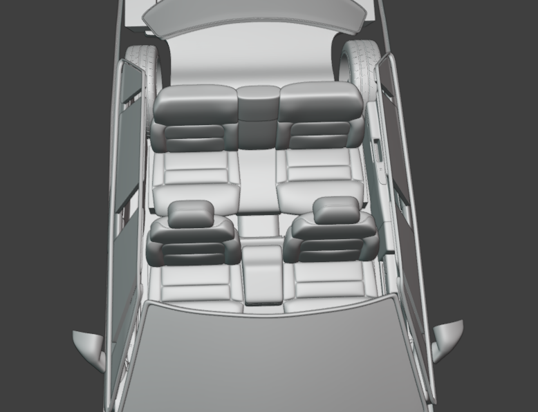 1991 - 1996 Oldsmobile 98 3d print model