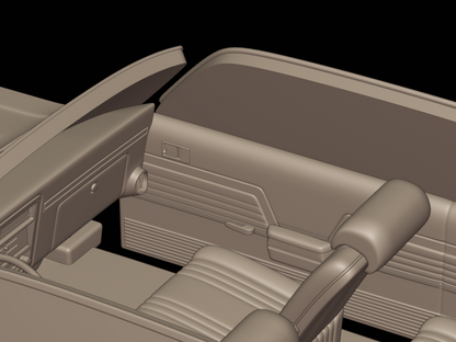STL FILE chevrolet baldwin motion chevelle 1969 3d print model - ARTISTIT