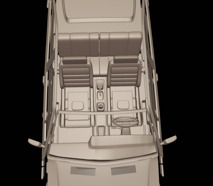 STL FILE chevrolet br monza sl e 2 door 1984 3d print model - ARTISTIT