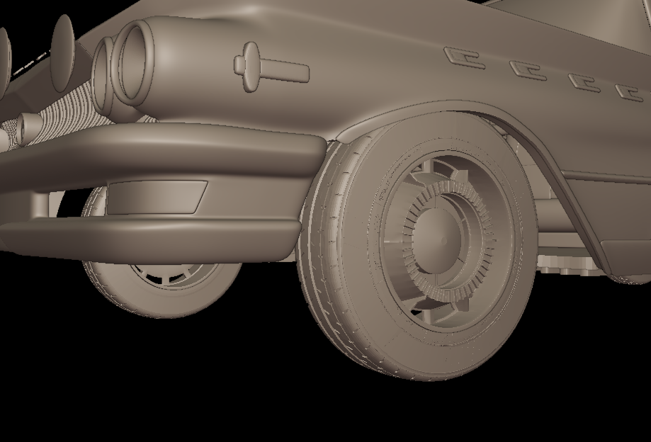 STL FILE Buick LeSabre 1959 two doors hardtop 3d print model - ARTISTIT