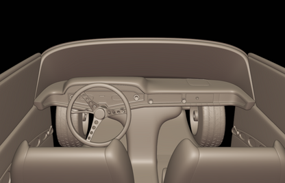STL FILE chevrolet biscayne 2 door sedan 1958 3d print model - ARTISTIT
