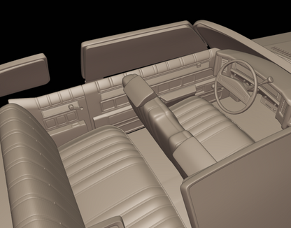 STL FILE chevrolet caprice classic 1975 3d print model - ARTISTIT