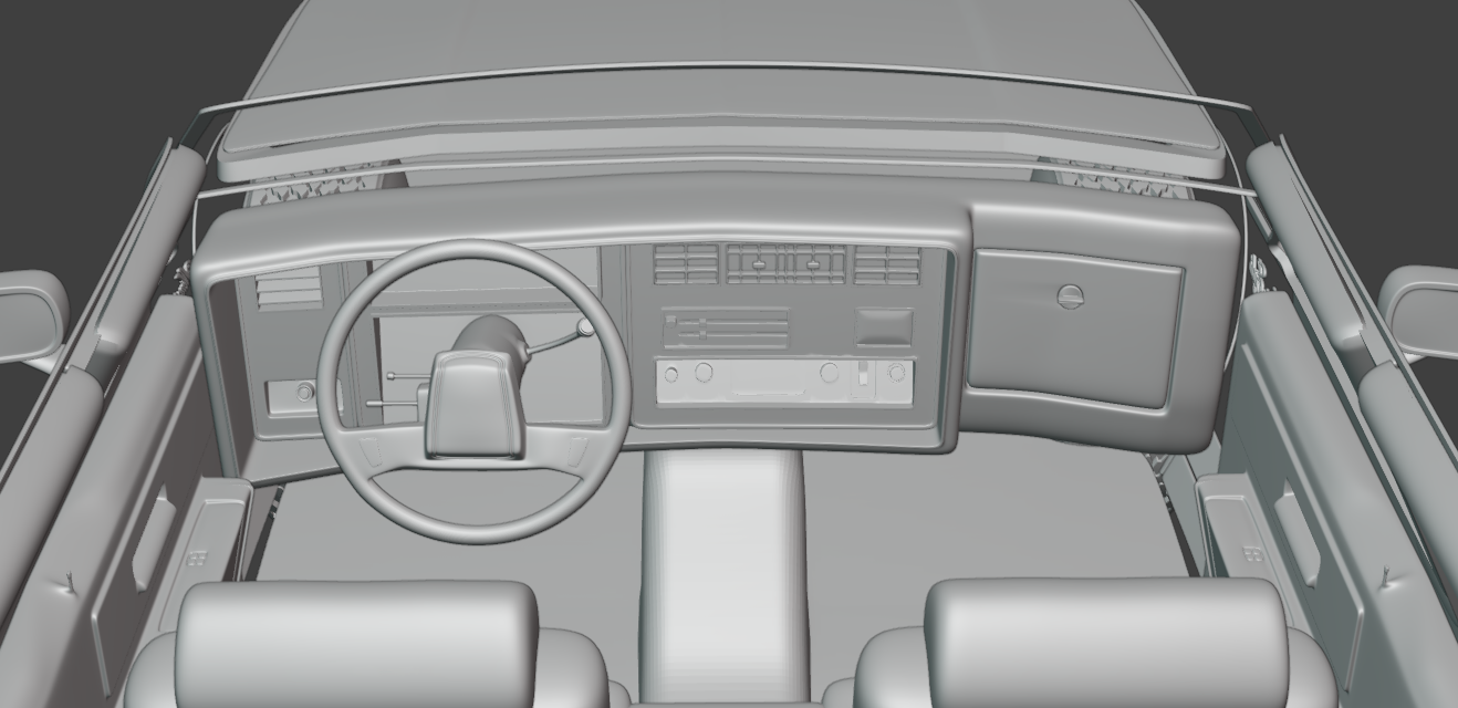 1983 Oldsmobile Regency 3d model