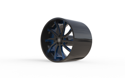 STL FILE RUCCI FORGED Spada WHEEL 3D MODEL - ARTISTIT