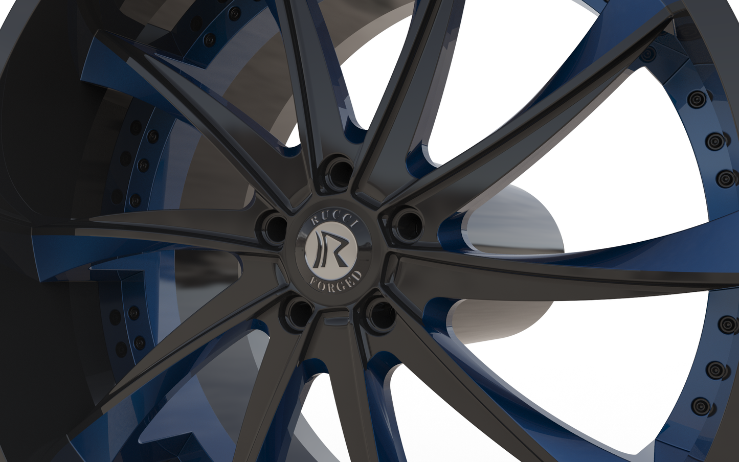 STL FILE RUCCI FORGED Spada WHEEL 3D MODEL - ARTISTIT