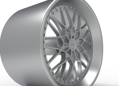 STL FILE FORGELINE TA3 v2 WHEEL 3D MODEL - ARTISTIT