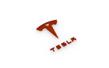 STL FILE tesla LOGO 3D MODEL - ARTISTIT