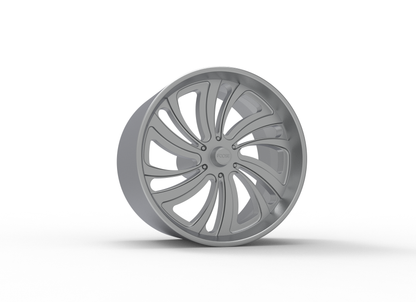 STL FILE FOOSE TWIZZ WHEEL 3D MODEL - ARTISTIT