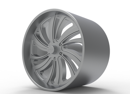 STL FILE FOOSE TWIZZ WHEEL 3D MODEL - ARTISTIT