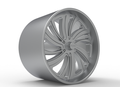 STL FILE FOOSE TWIZZ WHEEL 3D MODEL - ARTISTIT