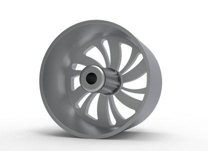 STL FILE FOOSE TWIZZ WHEEL 3D MODEL - ARTISTIT