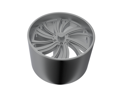 STL FILE FOOSE TWIZZ WHEEL 3D MODEL - ARTISTIT