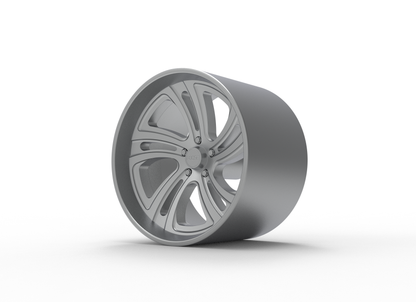 STL FILE FOOSE TWIZZ v2 WHEEL 3D MODEL - ARTISTIT