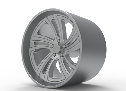 STL FILE FOOSE TWIZZ v2 WHEEL 3D MODEL - ARTISTIT
