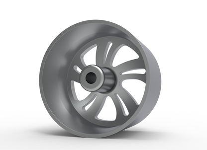 STL FILE FOOSE TWIZZ v2 WHEEL 3D MODEL - ARTISTIT
