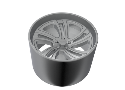 STL FILE FOOSE TWIZZ v2 WHEEL 3D MODEL - ARTISTIT