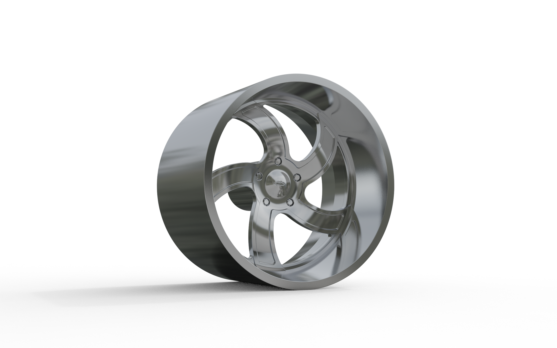 STL FILE INTRO Twisted Flow WHEEL 3D MODEL - ARTISTIT
