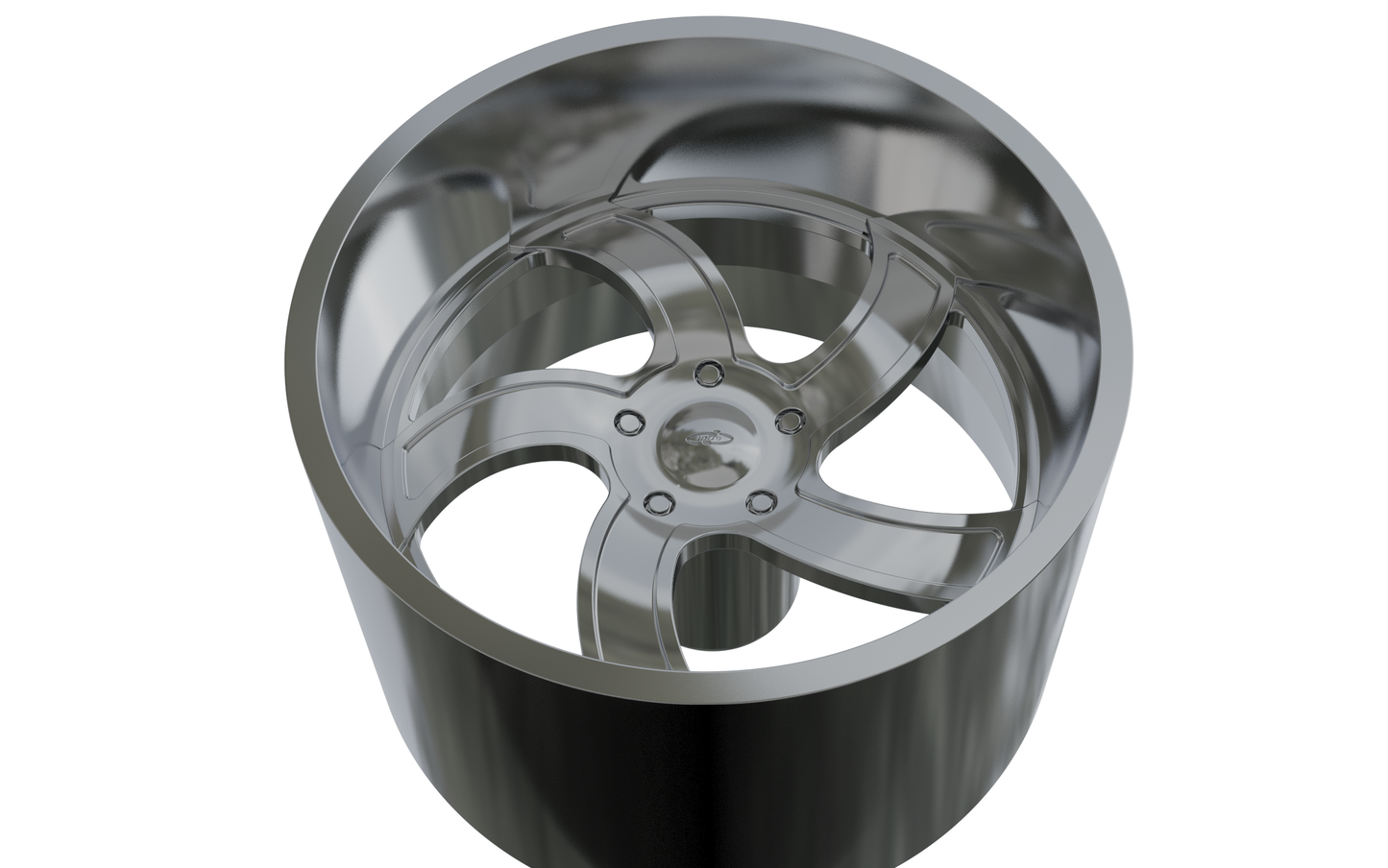 STL FILE INTRO Twisted Flow WHEEL 3D MODEL - ARTISTIT