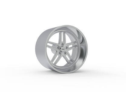 STL FILE AMERICAN RACING VF001 IDLER PRECISION SERIES WHEEL 3D MODEL - ARTISTIT