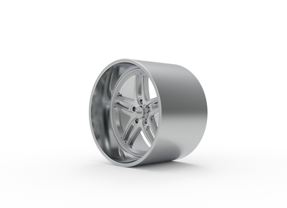 STL FILE AMERICAN RACING VF001 IDLER PRECISION SERIES WHEEL 3D MODEL - ARTISTIT