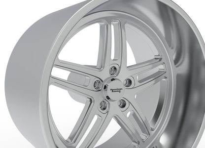 STL FILE AMERICAN RACING VF001 IDLER PRECISION SERIES WHEEL 3D MODEL - ARTISTIT