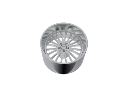 STL FILE AMERICAN RACING VF002 CORSAIR PRECISION SERIES WHEEL 3D MODEL - ARTISTIT