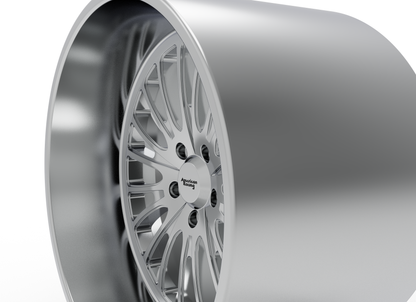 STL FILE AMERICAN RACING VF002 CORSAIR PRECISION SERIES WHEEL 3D MODEL - ARTISTIT