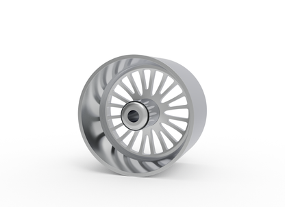 STL FILE AMERICAN RACING VF002 CORSAIR PRECISION SERIES WHEEL 3D MODEL - ARTISTIT