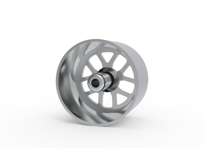 STL FILE AMERICAN RACING VF201 WHEEL 3D MODEL - ARTISTIT