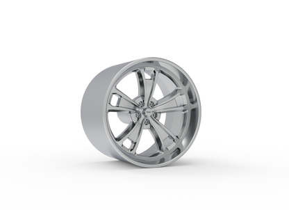 STL FILE AMERICAN RACING VF531 WHEEL 3D MODEL - ARTISTIT