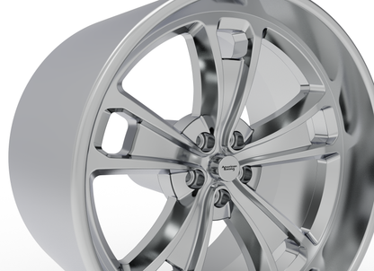 STL FILE AMERICAN RACING VF531 WHEEL 3D MODEL - ARTISTIT