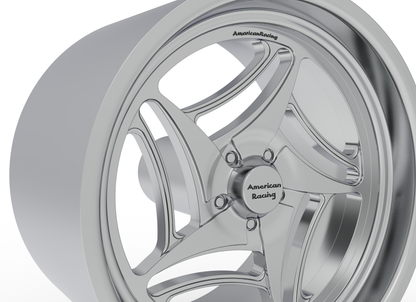 STL FILE AMERICAN RACING VF541 WHEEL 3D MODEL - ARTISTIT