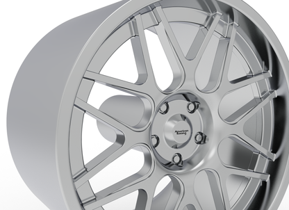 STL FILE AMERICAN RACING VN430 WHEEL 3D MODEL - ARTISTIT