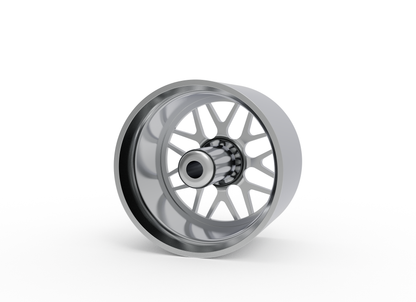 STL FILE AMERICAN RACING VN430 WHEEL 3D MODEL - ARTISTIT