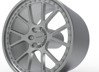STL FILE FORGELINE VR3P v3 WHEEL 3D MODEL - ARTISTIT