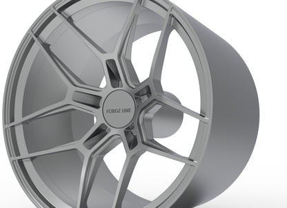 STL FILE FORGELINE VV1R-CL WHEEL 3D MODEL - ARTISTIT