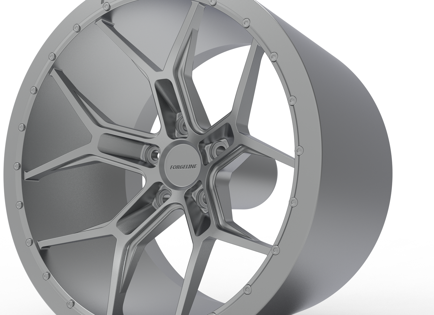FORGELINE VV1R BEADLOCK WHEEL 3D MODEL