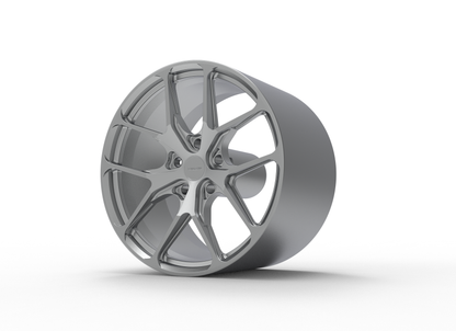 STL FILE FORGELINE VX1R WHEEL 3D MODEL - ARTISTIT