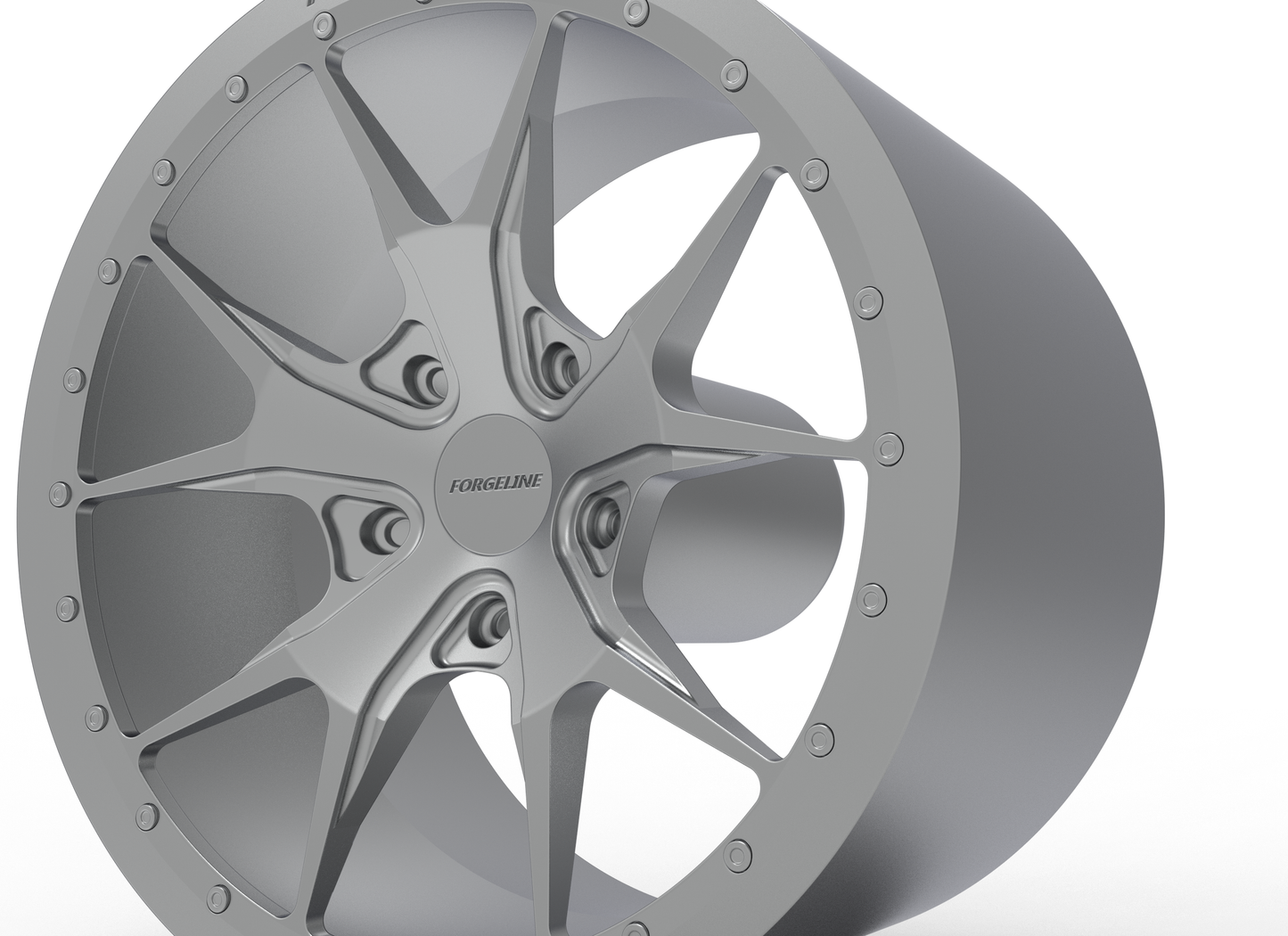 FORGELINE VX1R BEADLOCK WHEEL 3D MODEL