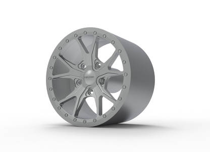 STL FILE FORGELINE VX1R BEADLOCK v1 WHEEL 3D MODEL - ARTISTIT