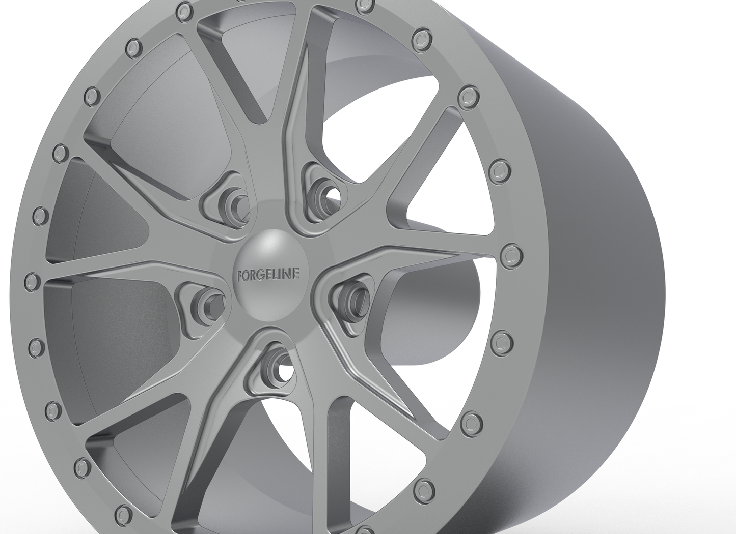 FORGELINE VX1R BEADLOCK v1 WHEEL 3D MODEL