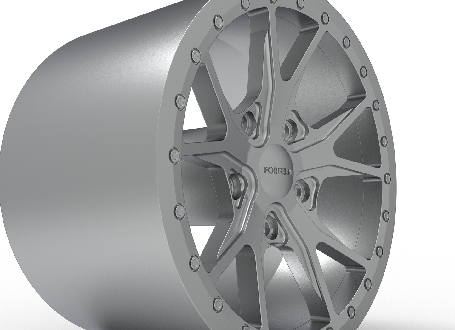 FORGELINE VX1R BEADLOCK v1 WHEEL 3D MODEL