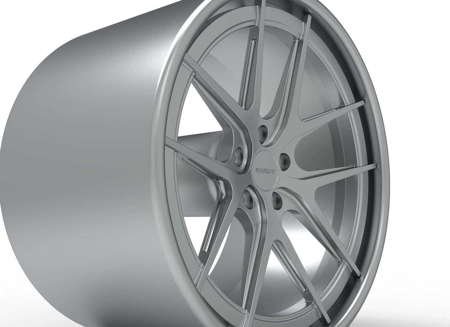 FORGELINE VX3C-SL STEPPED LIP WHEEL 3D MODEL