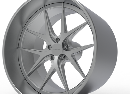 STL FILE FORGELINE VX3C CONCAVE WHEEL 3D MODEL - ARTISTIT