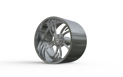 STL FILE INTRO Valley WHEEL 3D MODEL - ARTISTIT