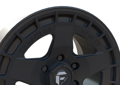 FUEL OFF-ROAD WARP WHEEL 3D PRINT MODEL