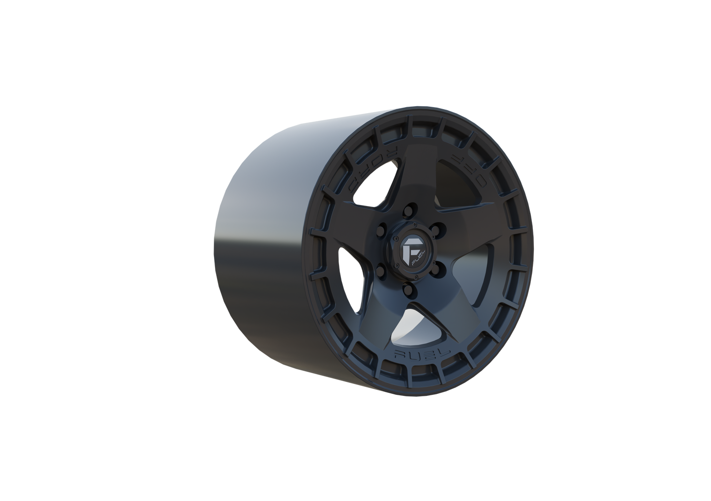 FUEL OFF-ROAD WARP WHEEL 3D PRINT MODEL