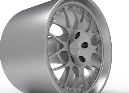 STL FILE FORGELINE WC3 WHEEL 3D MODEL - ARTISTIT