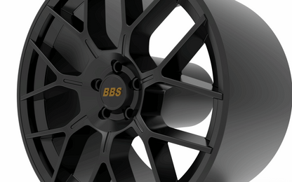 STL FILE BBS XR WHEEL 3D MODEL - ARTISTIT
