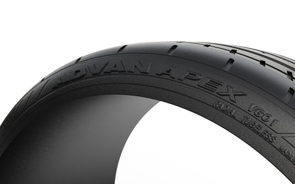 STL FILE YOKOHAMA ADVAN Apex® V601 TIRE 3D MODEL - ARTISTIT